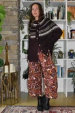 Ferguson Fair Isle Cardigan Fig